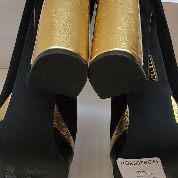 Jeffrey Campbell Bad-Gurl Mixed Media Pump - Picture 6 of 9